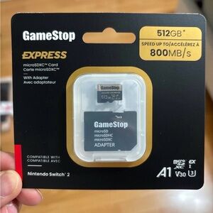 GameStop Express 512GB Handheld Console Memory Card - Black